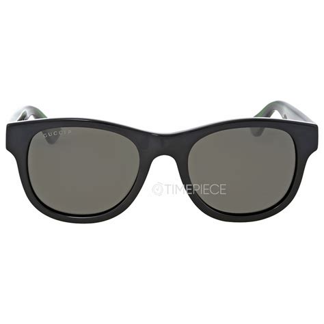 Gucci Polarized Grey Square Men's Sunglasses GG0003S 006 